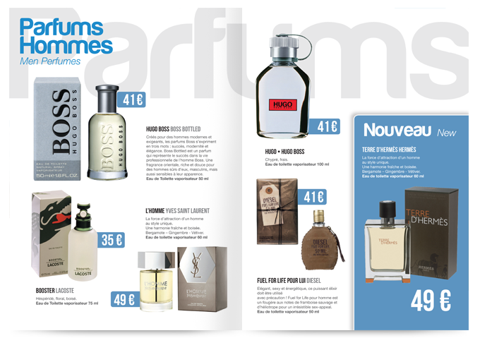 Double page produits